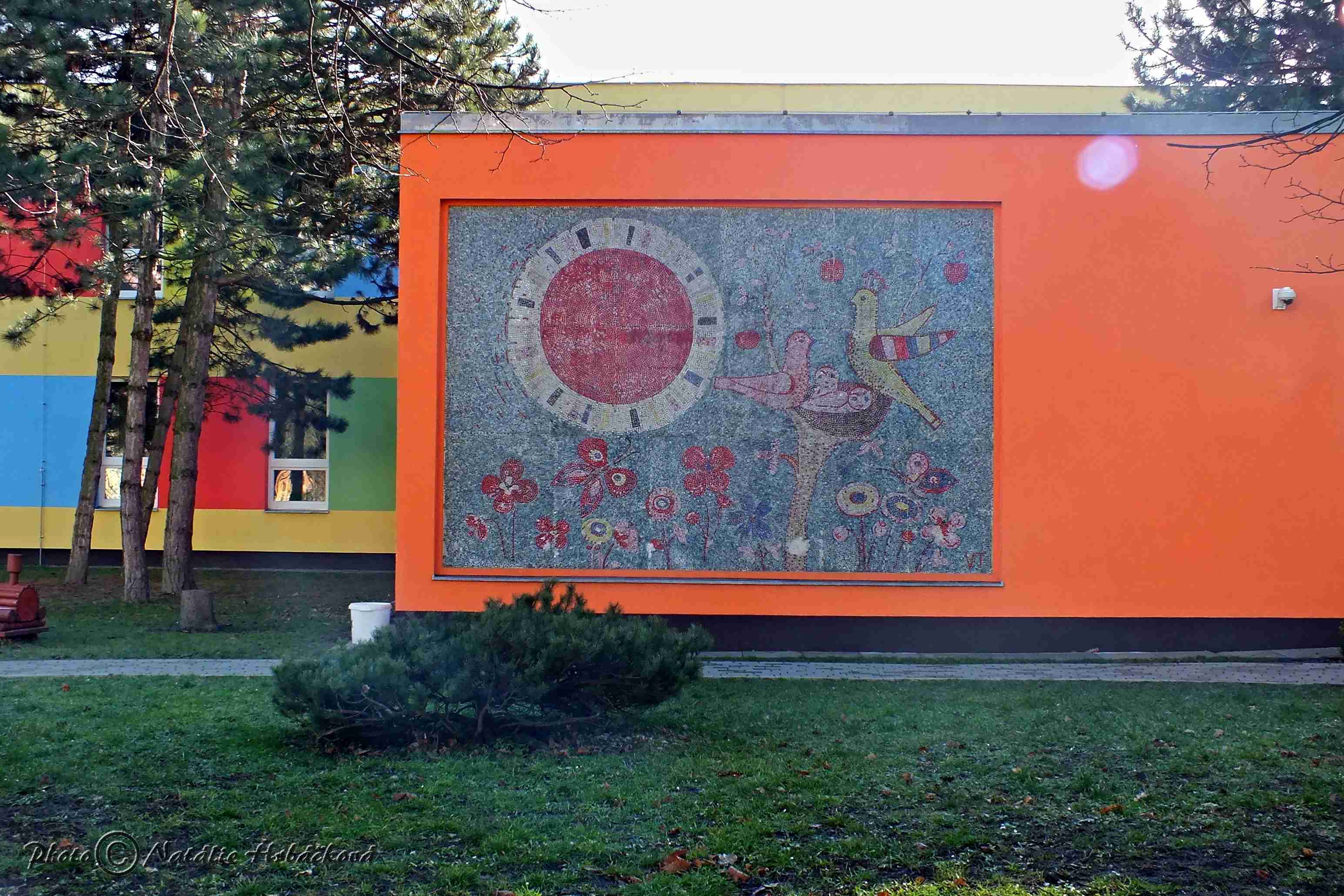 Malba na fasádě